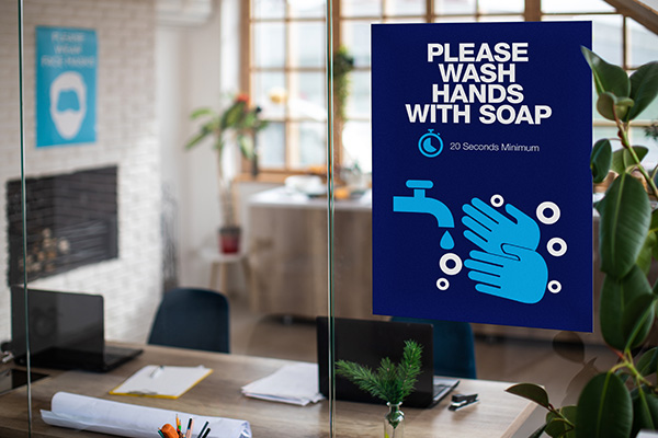 WALL GRAPHICS Wash-Hands-Wide-Format
