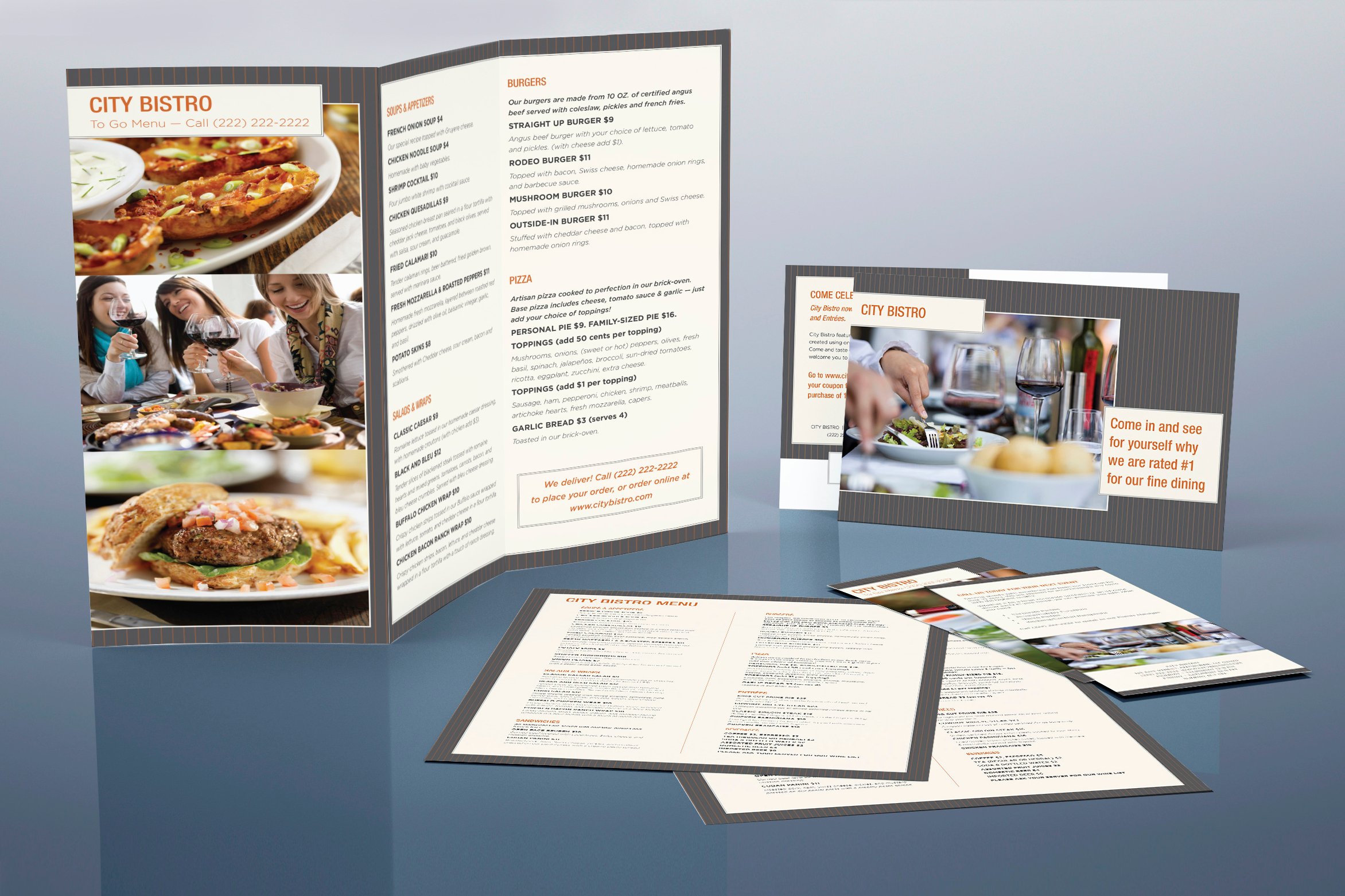 MARKETING MATERIAL Restaurant-Collage